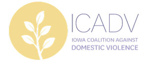 Iowa coalition against domestic violence logo