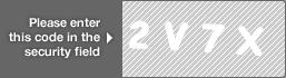 captcha code for visual authentication  number 2 letter V number 7 letter X