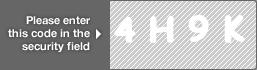 captcha code for visual authentication  number 4 letter H number 9 letter K