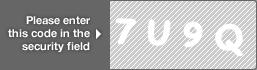 captcha code for visual authentication  number 7 letter U number 9 letter Q